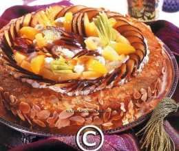 Gâteau de semoule aux fruits