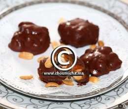 Petits rochers de cacahuètes au caramel