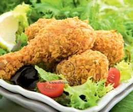 Pilons de poulet croustillants