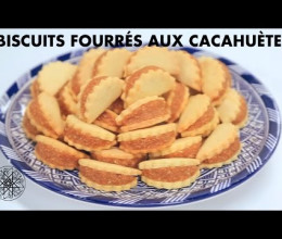 Ain we Hajeb - Biscuits fourrés aux cacahuètes