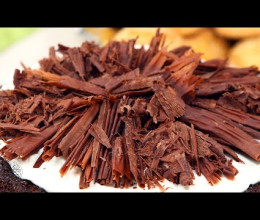 Gâteau de semoule au chocolat / Basboussa au chocolat